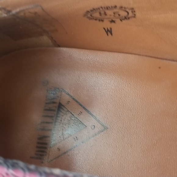 John Fluevog walk in peace derby shoes w size 8.5 - Picture 8 of 8